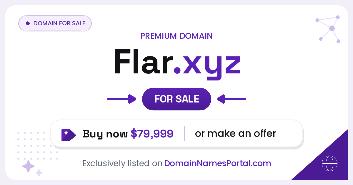 Flar.xyz share card