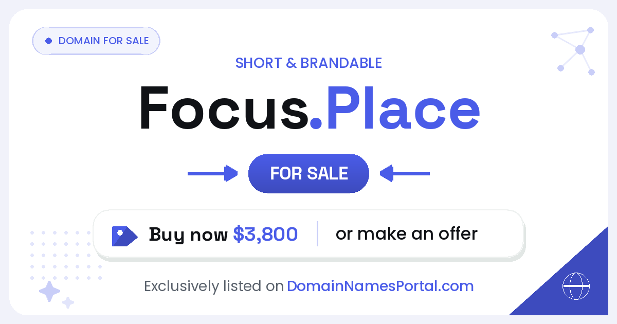 Focus.Place share card
