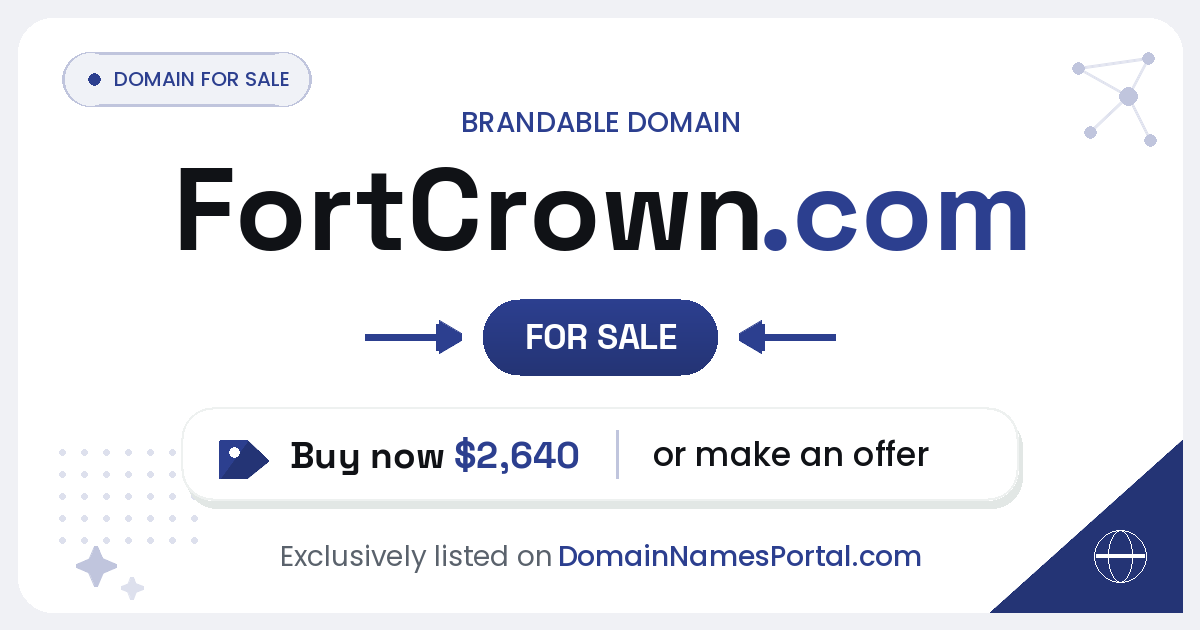 FortCrown.com share card