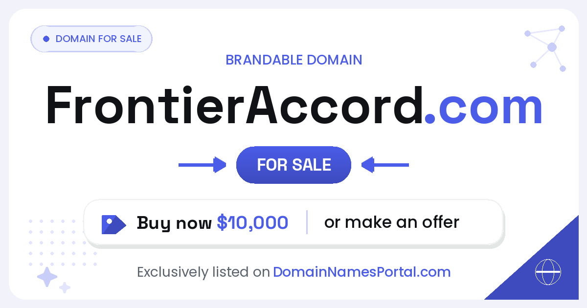 FrontierAccord.com share card
