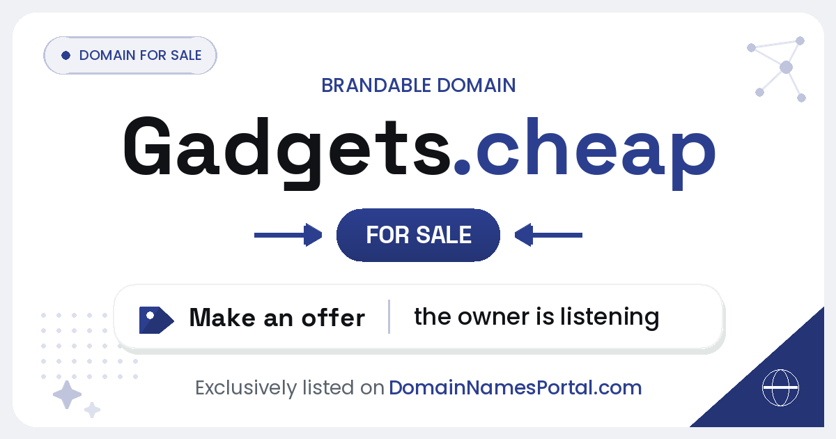 Gadgets.cheap share card