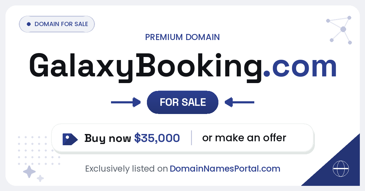 GalaxyBooking.com share card