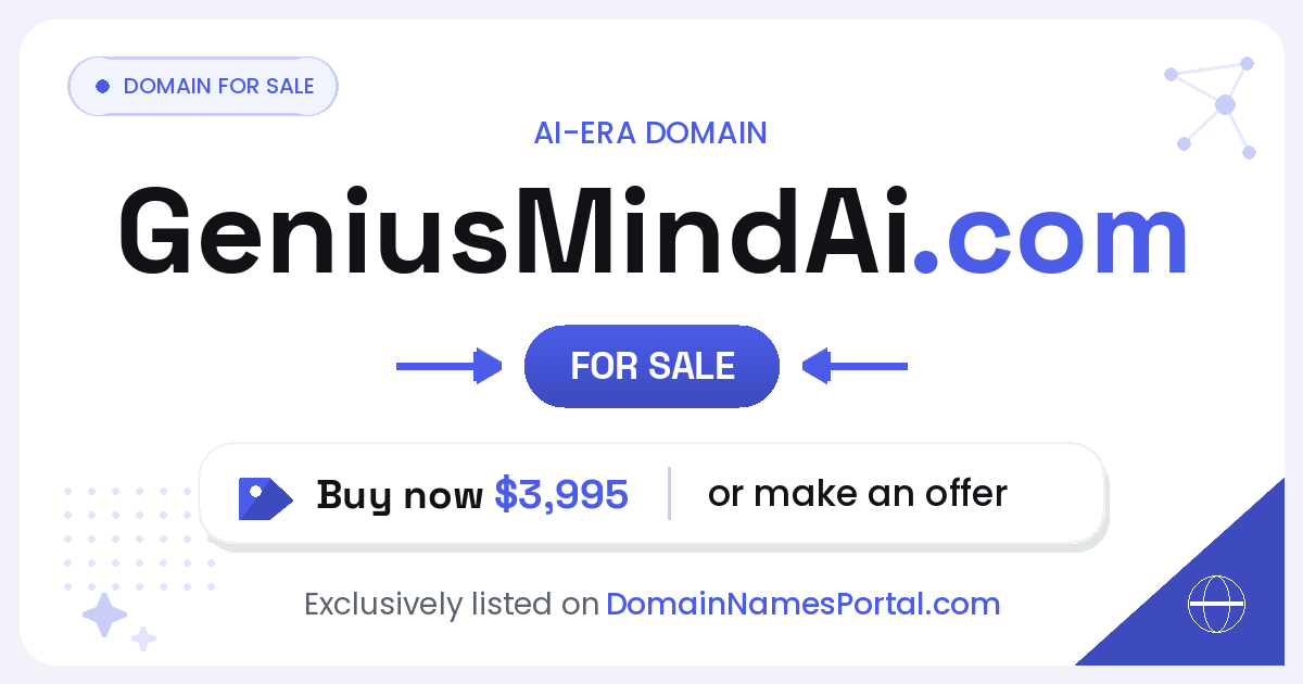 GeniusMindAi.com share card