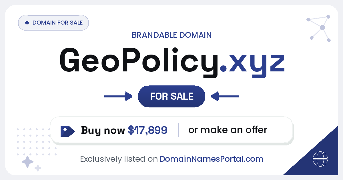 GeoPolicy.xyz share card
