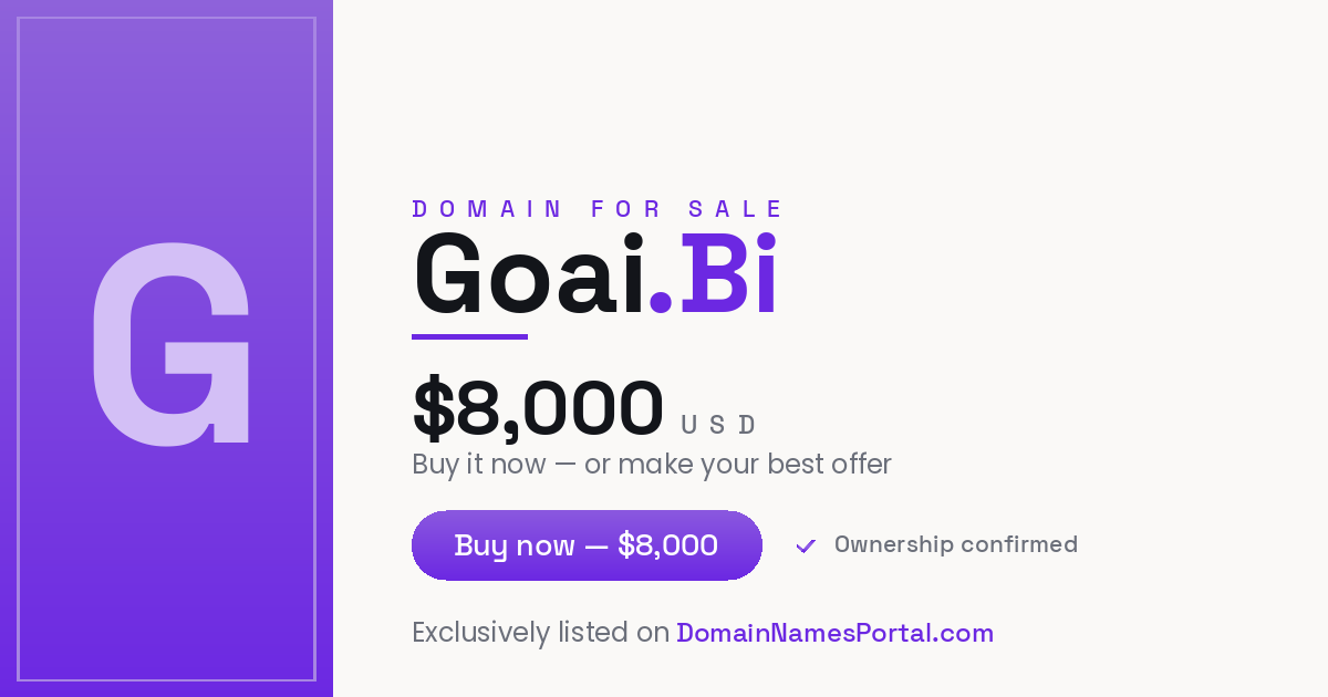 goai.bi share card