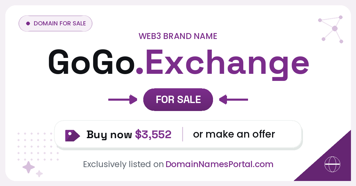 GoGo.Exchange share card