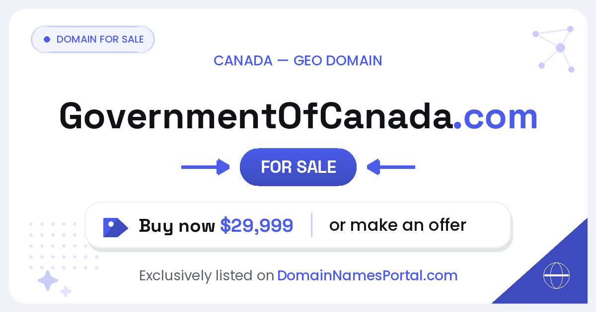 GovernmentOfCanada.com share card