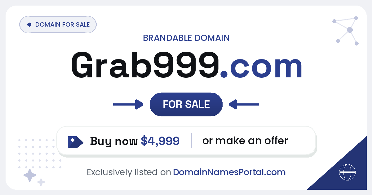 Grab999.com share card