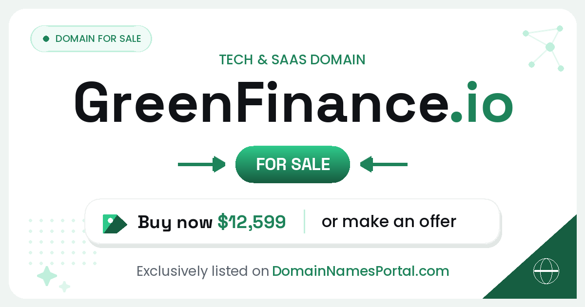 GreenFinance.io share card