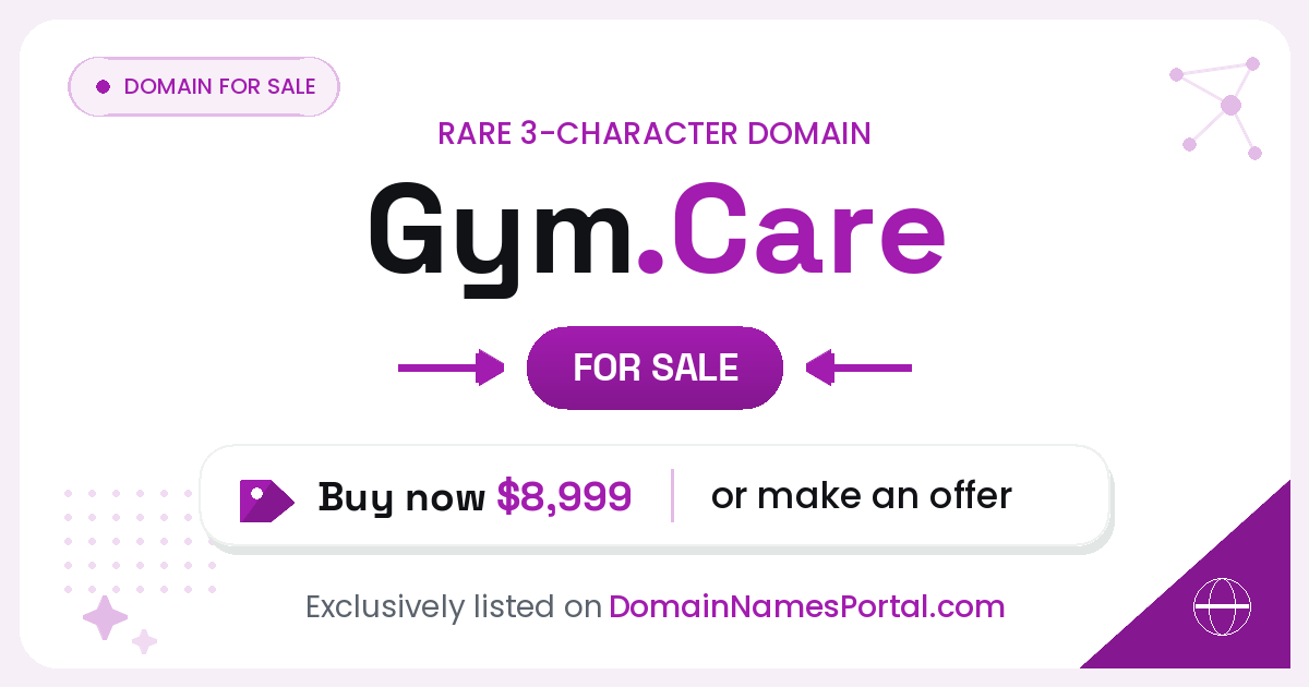 Gym.Care share card