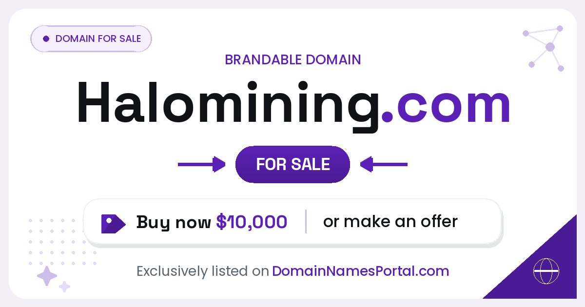 HALOMINING.COM share card