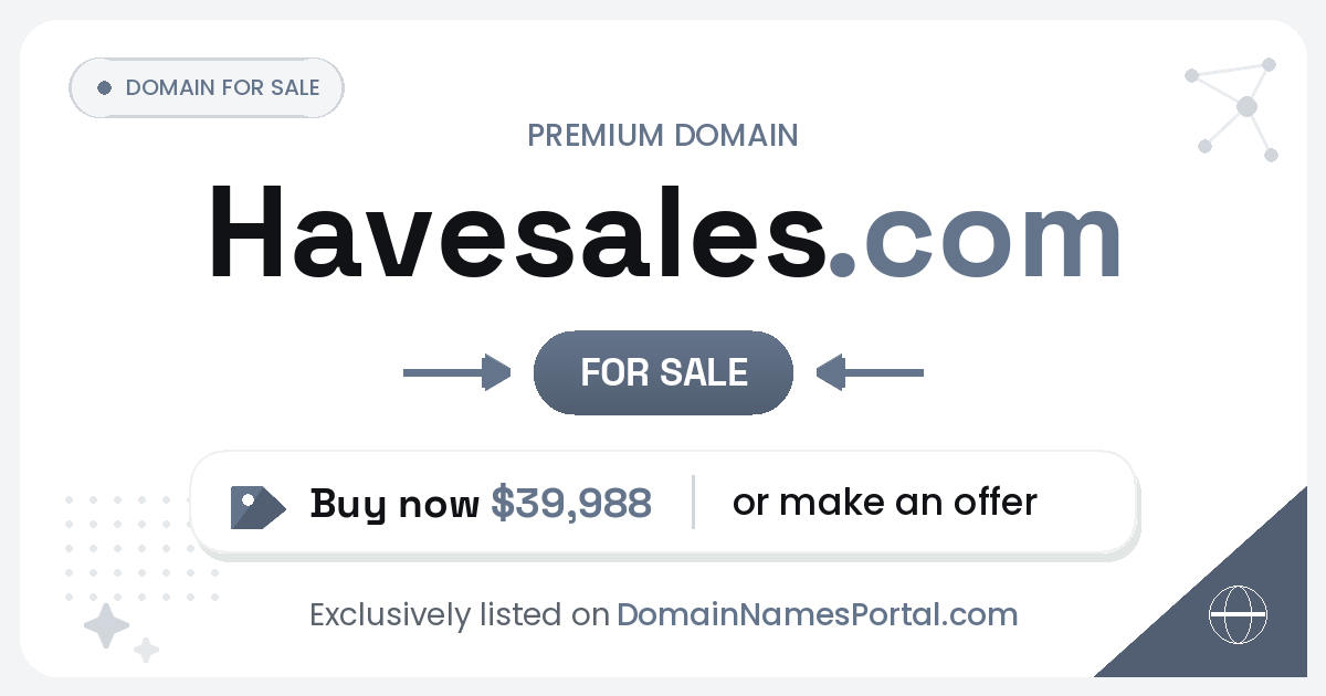 havesales.com share card