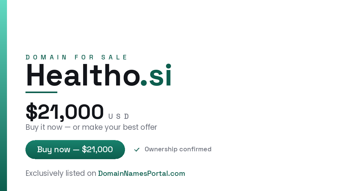 Healtho.si share card