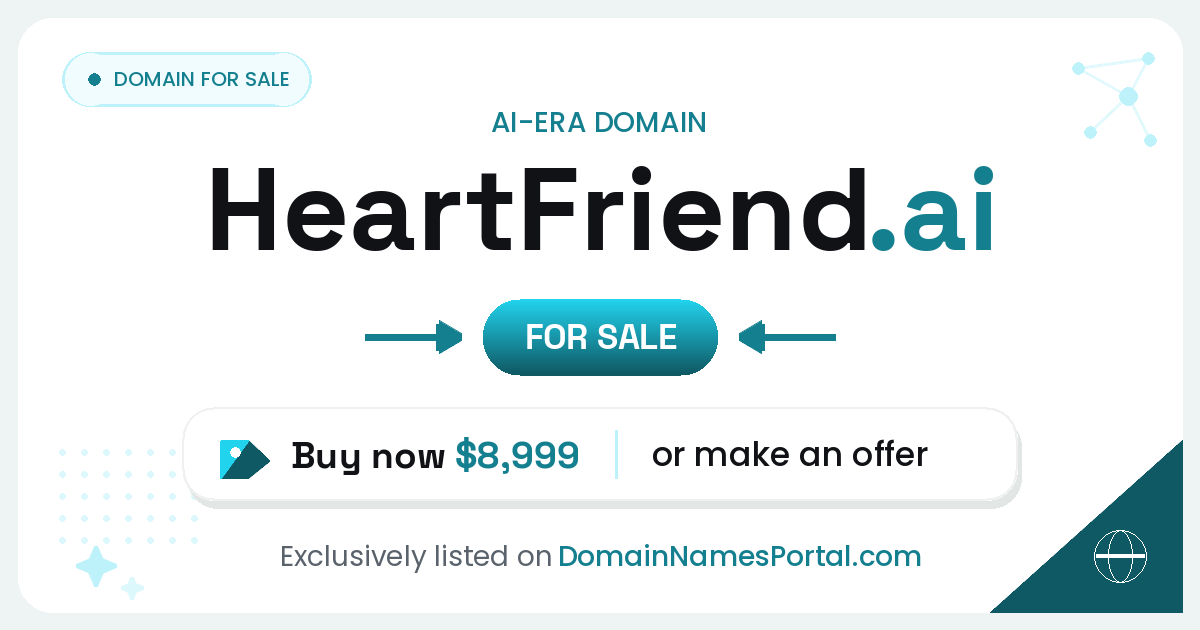 HeartFriend.ai share card