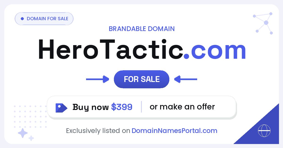 HeroTactic.com share card