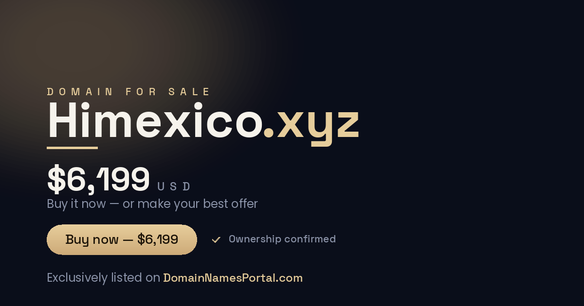 himexico.xyz share card