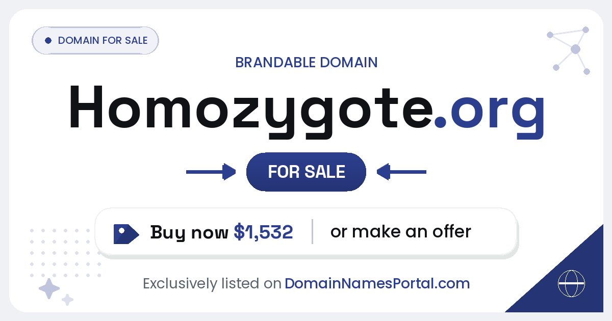 homozygote.org share card