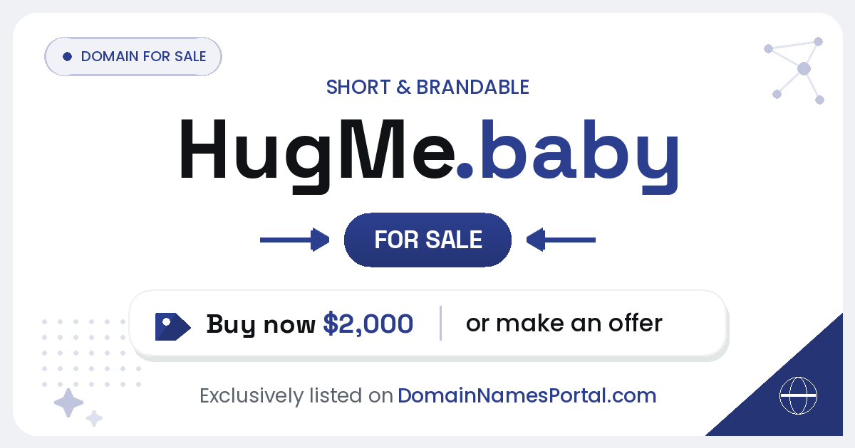 HugMe.baby share card