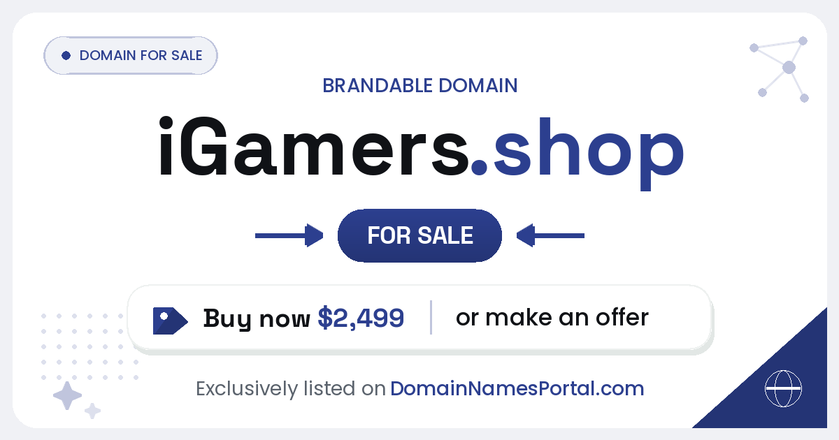 iGamers.shop share card