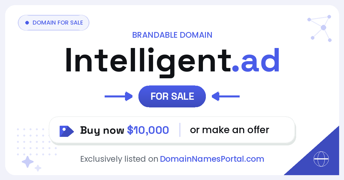 Intelligent.ad share card