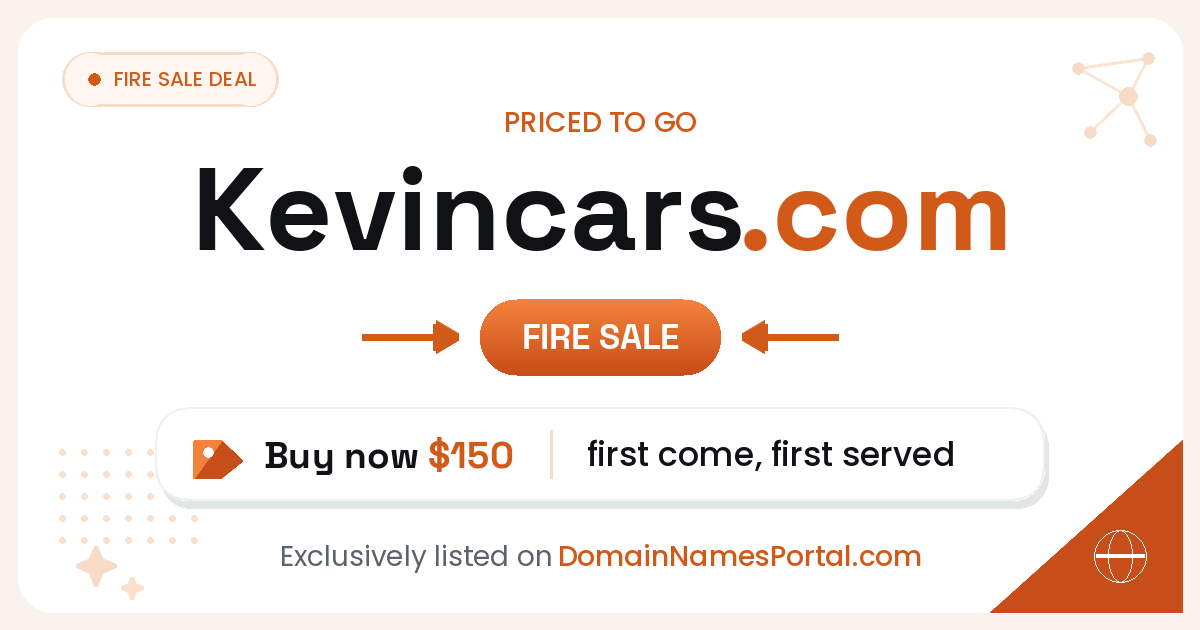kevincars.com share card