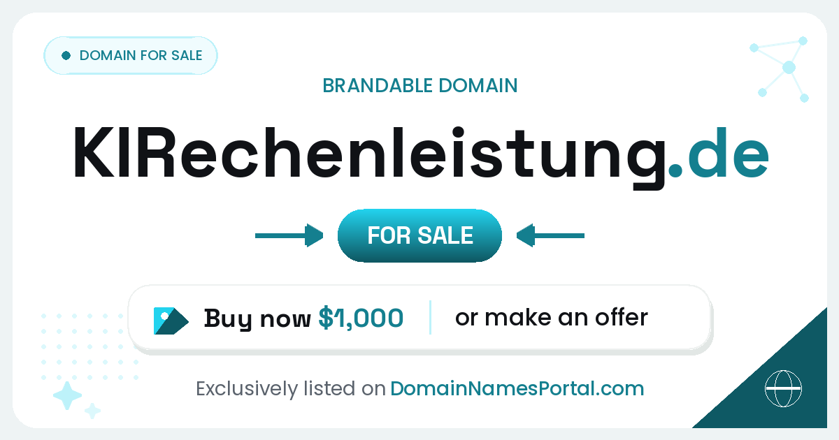 KIRechenleistung.de share card