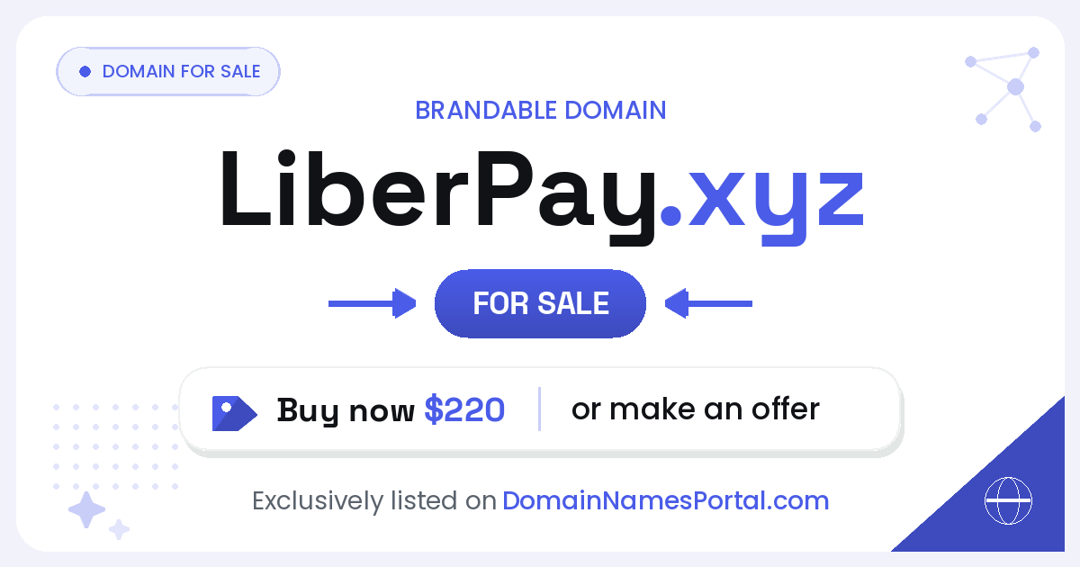 LiberPay.xyz share card