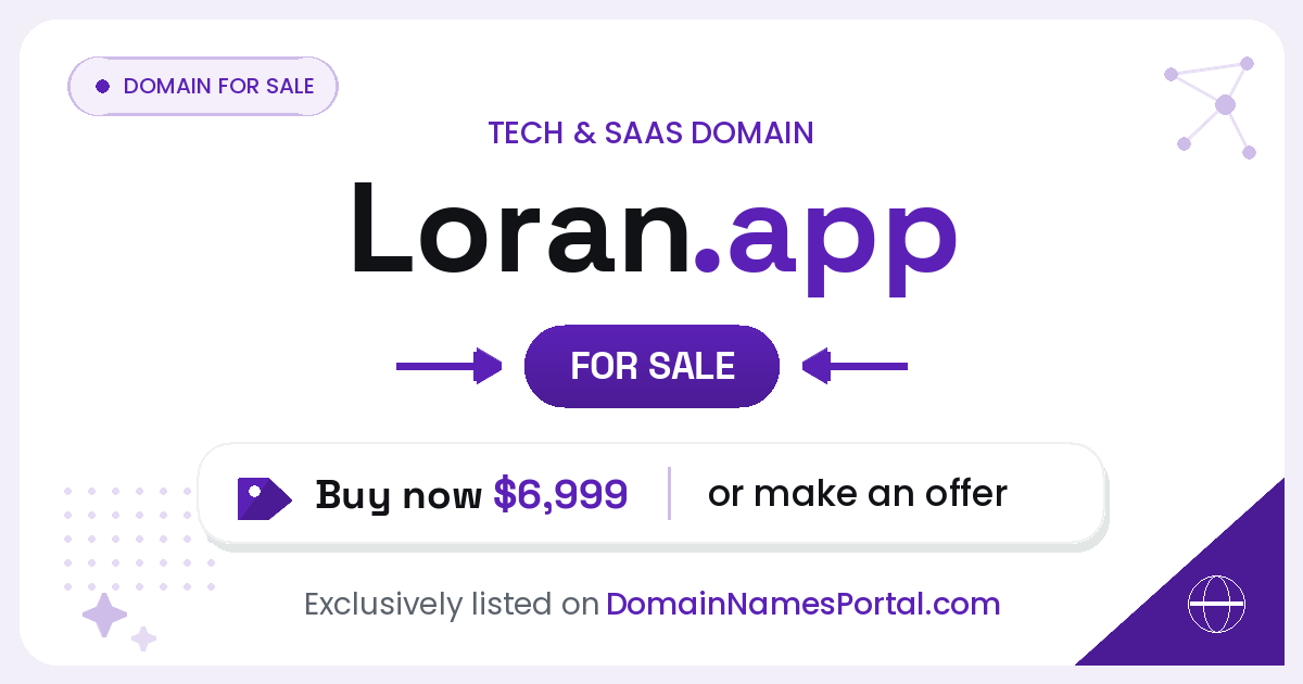 Loran.app share card