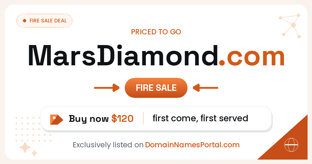 MarsDiamond.com share card
