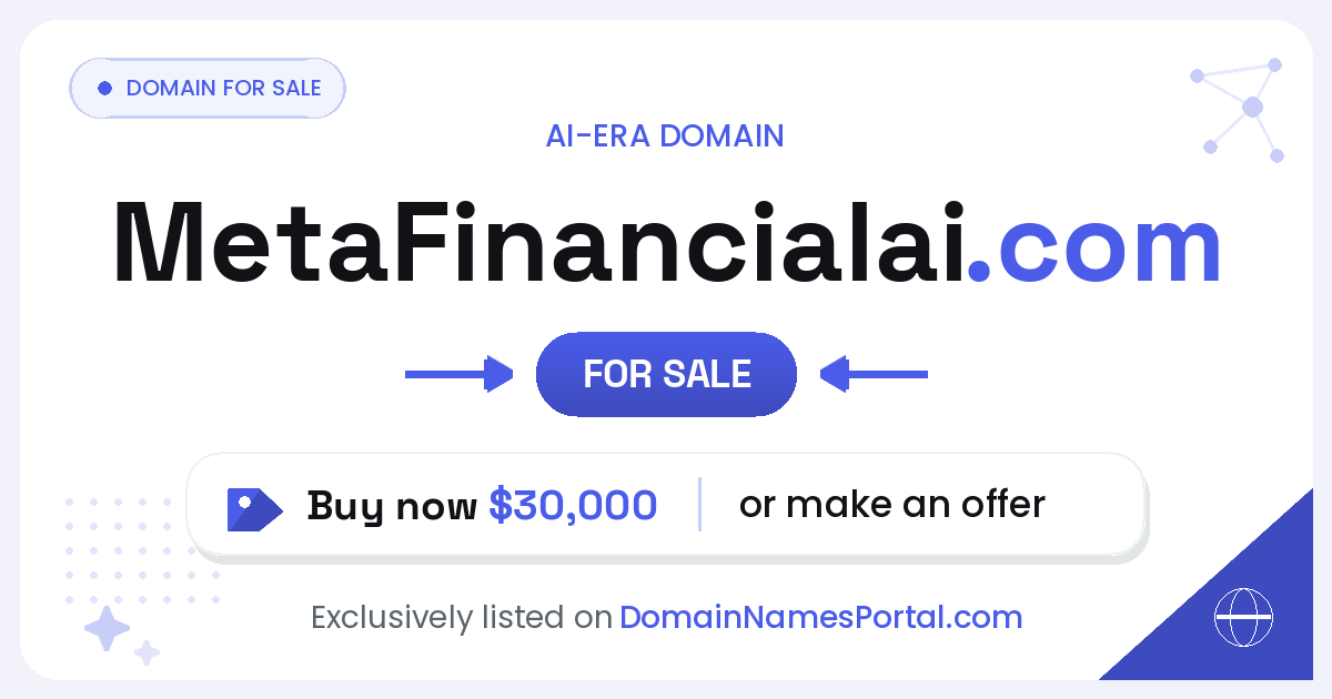 MetaFinancialai.com share card