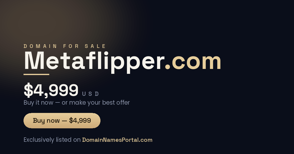 metaflipper.com share card