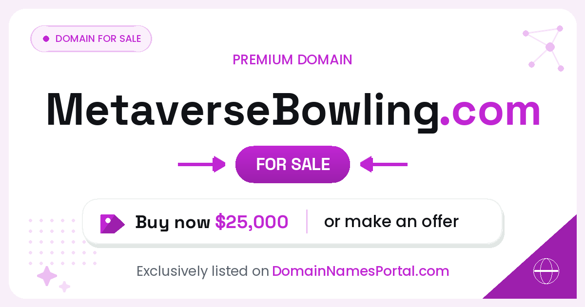 MetaverseBowling.com share card