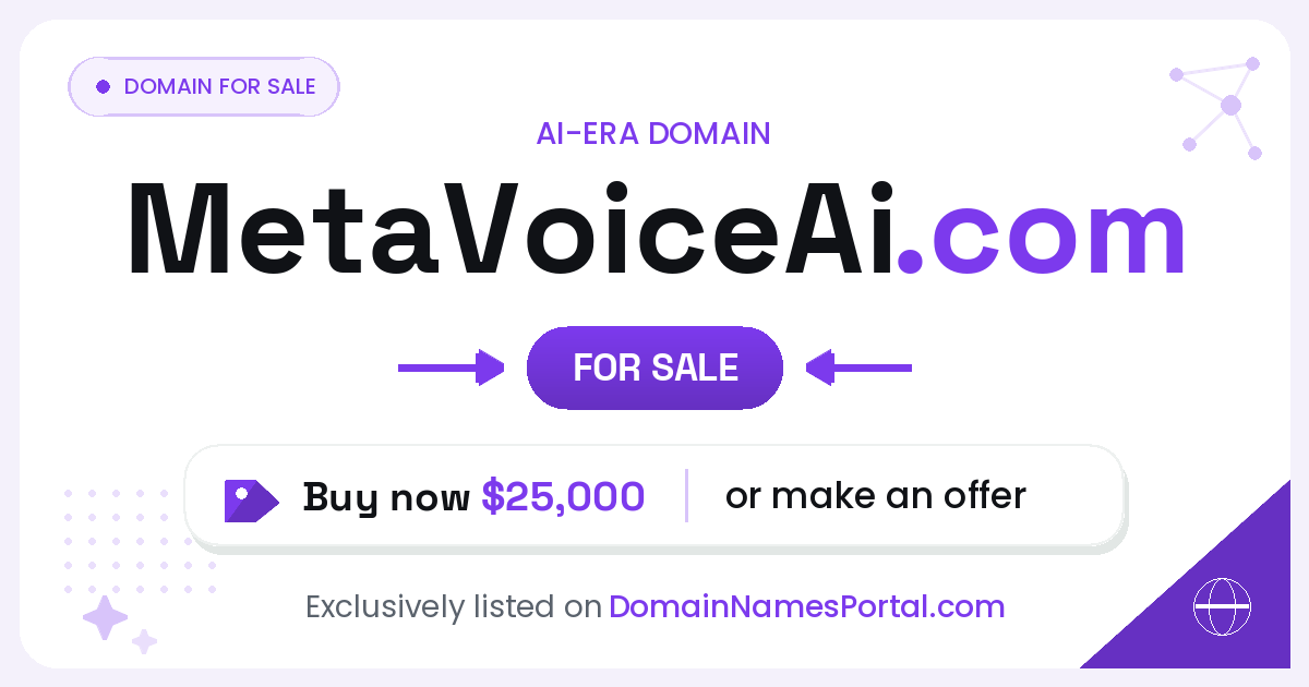 MetaVoiceAi.com share card
