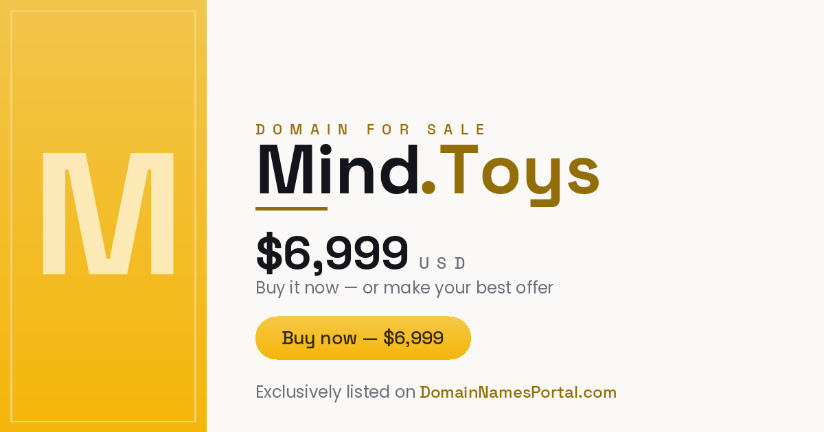Mind.Toys share card