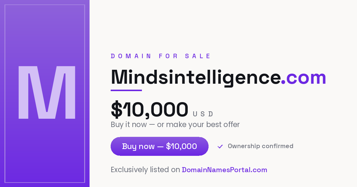 Mindsintelligence.com share card