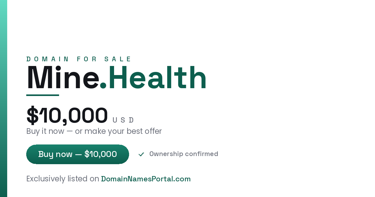 MINE.HEALTH share card