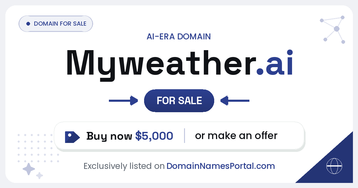 Myweather.ai share card