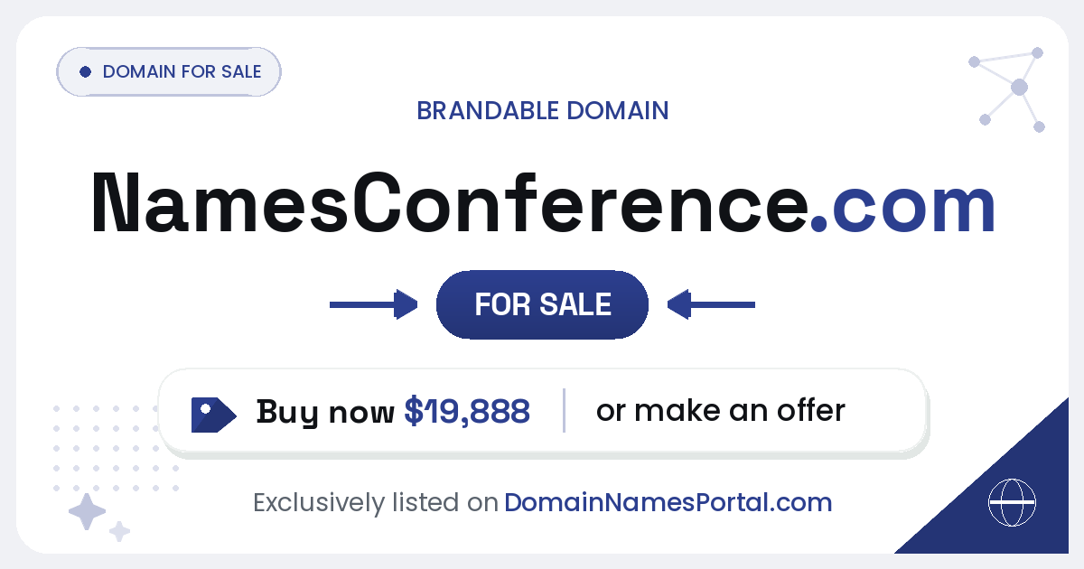 NamesConference.com share card