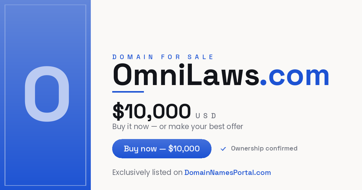 OmniLaws.com share card