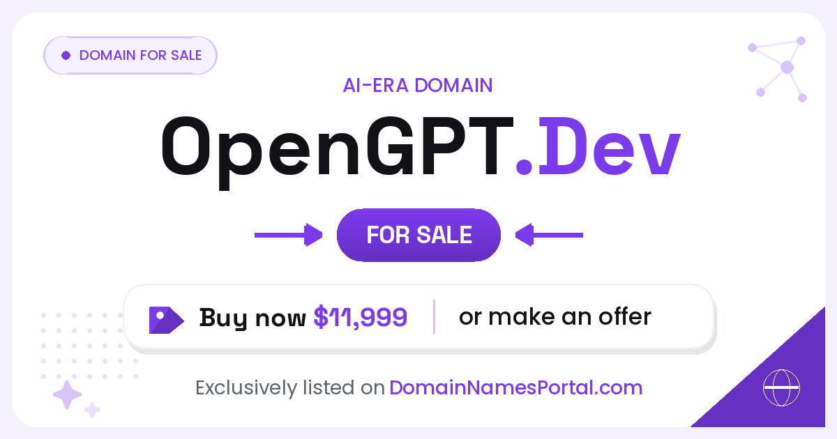 OpenGPT.Dev share card