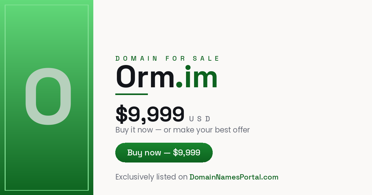 Orm.im share card