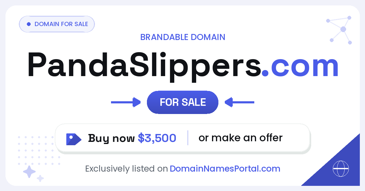 PandaSlippers.com share card