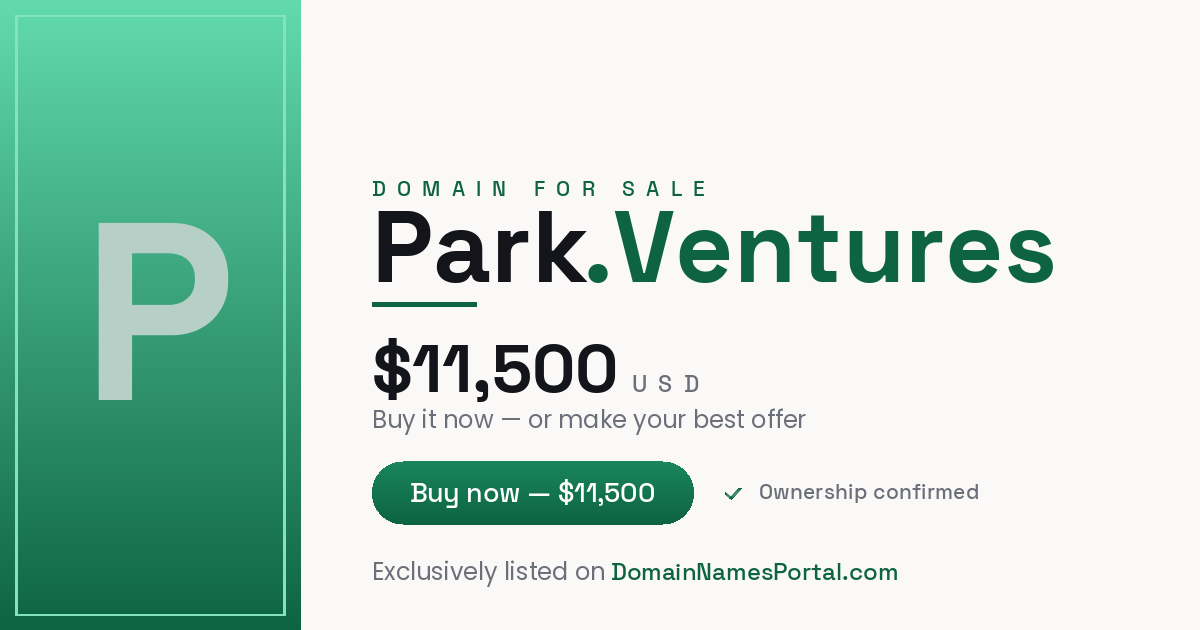 PARK.VENTURES share card