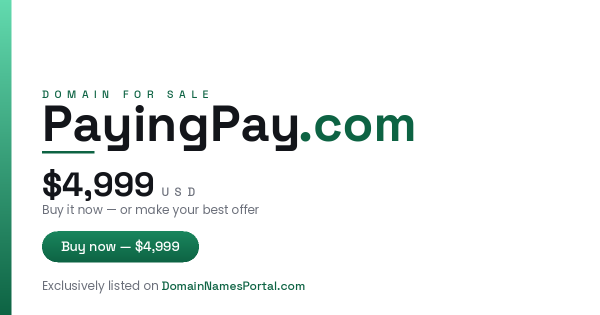 PayingPay.com share card