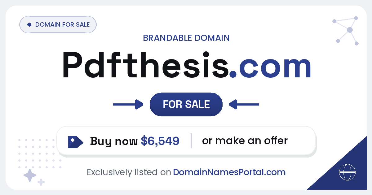 pdfthesis.com share card