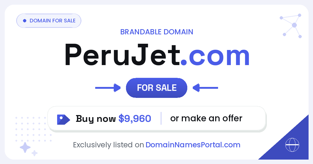 PeruJet.com share card