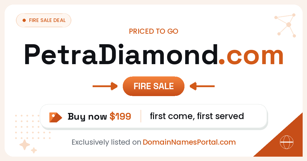 PetraDiamond.com share card