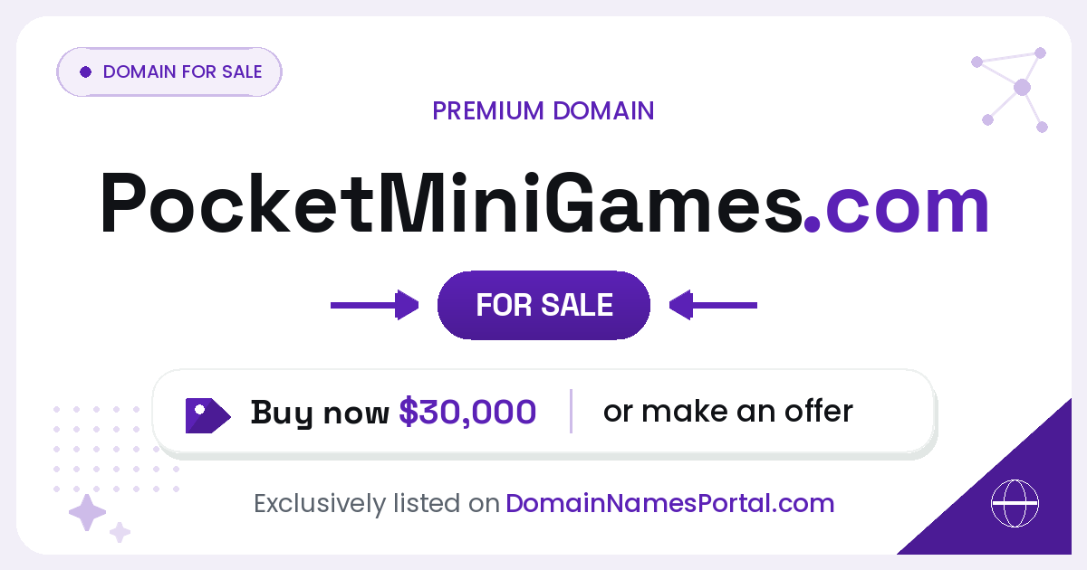 PocketMiniGames.com share card
