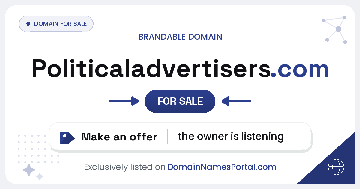 politicaladvertisers.com share card