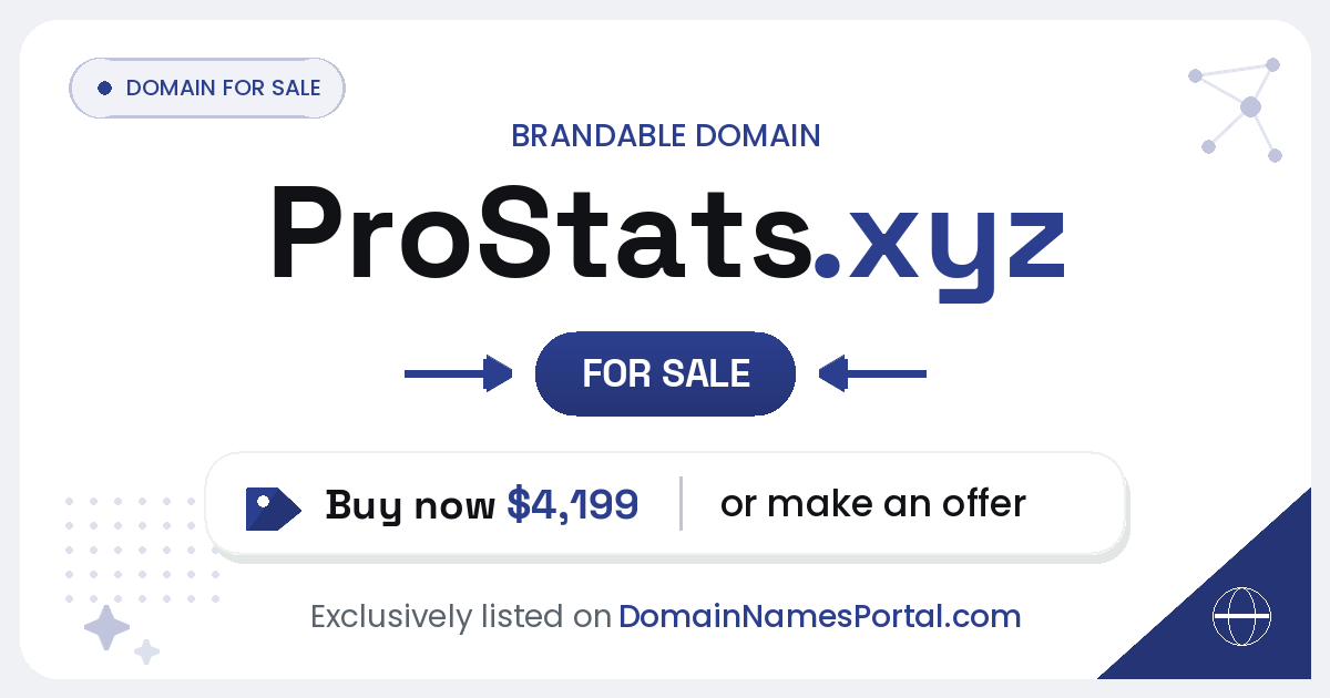ProStats.xyz share card